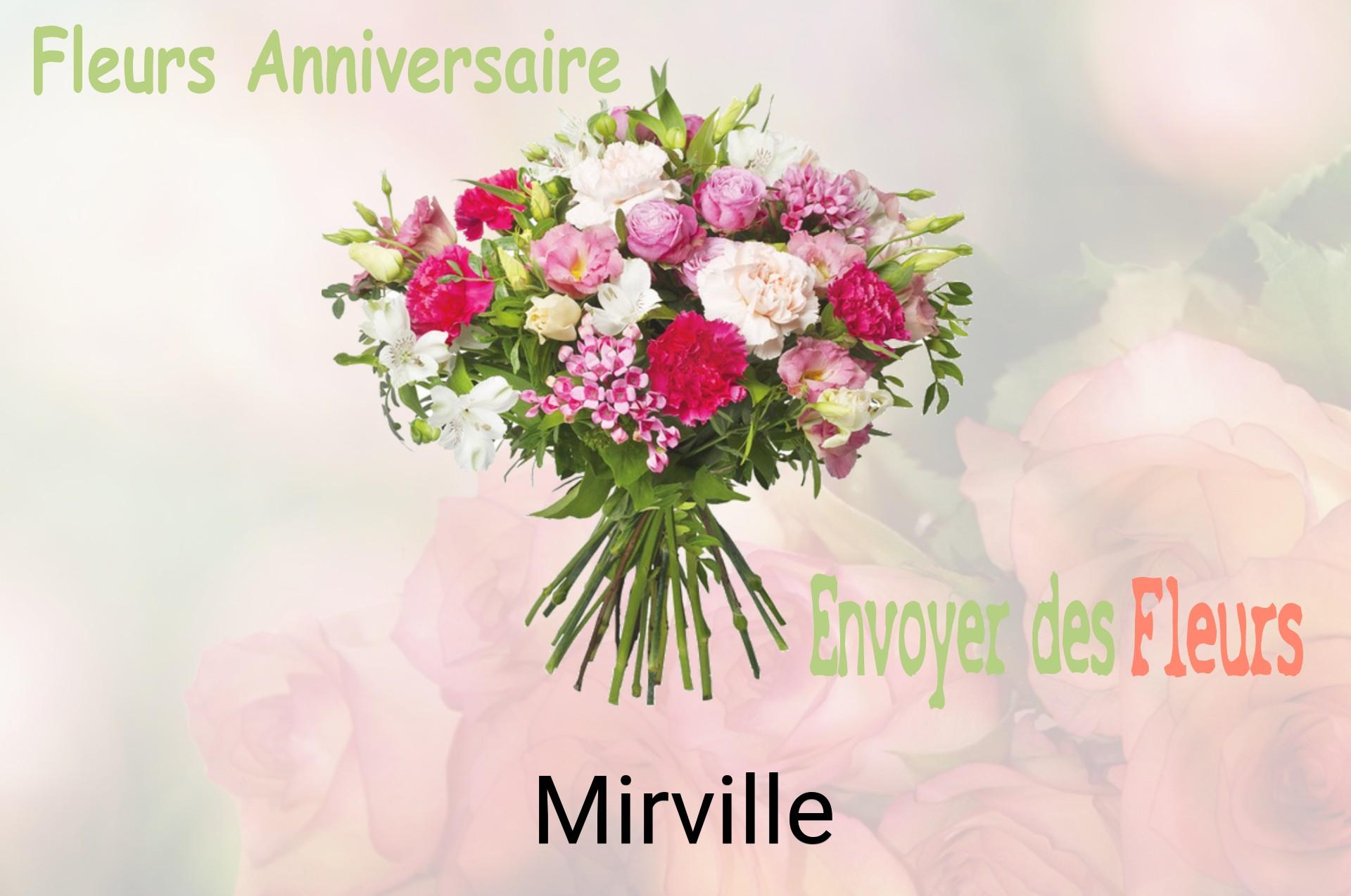 Bouquet de fleurs d’anniversaire livré à Mirville