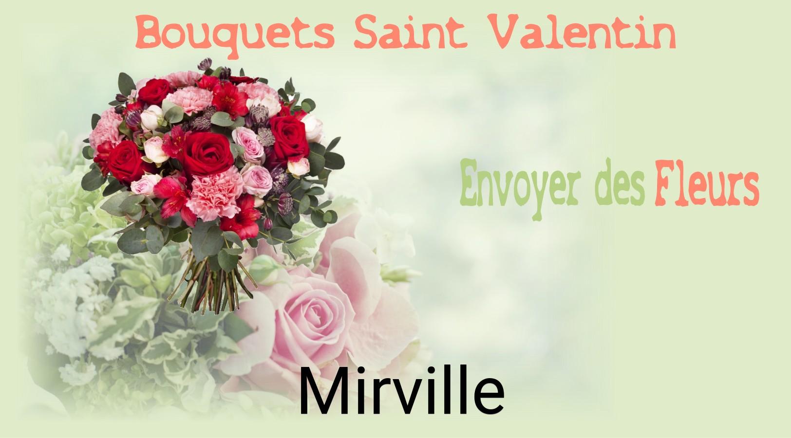 Roses de Saint-Valentin livrées à Mirville